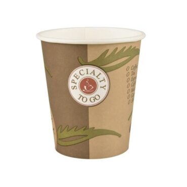 VASO DE CARTÓN Ø8x9cm (200ml) (CAJA 50Uds)