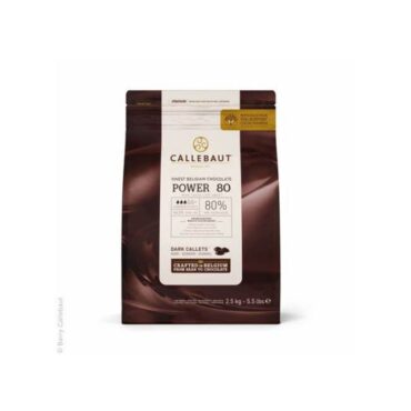 COBERTURA CALLEBAUT POWER 80 NEGRO (BOLSA 2.5Kg)