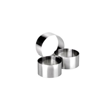 MOLDE ARO INOX. Ø16x4.5cm (Ud)