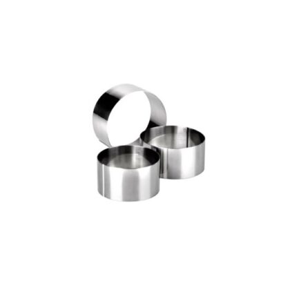 MOLDE ARO INOX. Ø16x4.5cm (Ud)