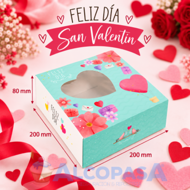 CAJA SAN VALENTÍN 20x20x8cm (Ud)