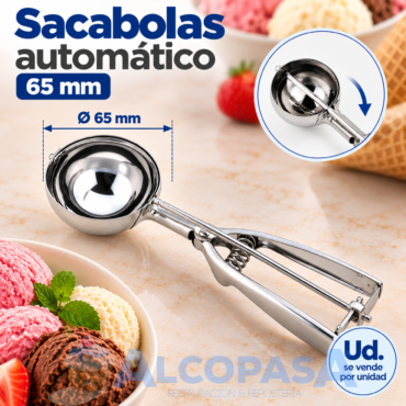 CUCHARA SACABOLAS AUTOMATICAS Ø65mm (Ud)