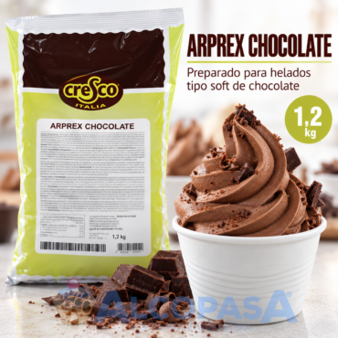 HELADOS SOFT ARPREX CHOCOLATE (BOLSA 1,2Kg)