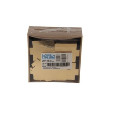 BASE NORDIA CUADRADA ORO C/ PEST. (BLISTER 200Uds)