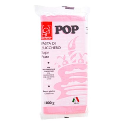FONDANT ROSA CONFITE POP (PAQUETE 1Kg)