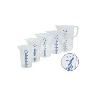 MEDIDOR DE PLÁSTICO GRADUADO 3000ML (Ud)
