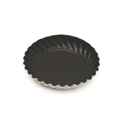 PLATILLO NORDIA NEGRO Ø9,7cm (PAQUETE 50Uds)