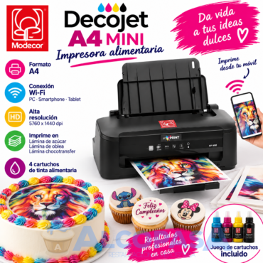 IMPRESORA DECOJET A4 MINI MYPRINT MODECOR (Ud)