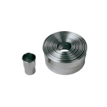 CORTAPASTAS LISO INOX. (CAJA 12Uds)
