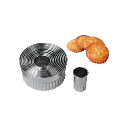 CORTAPASTAS RIZADO INOX. (CAJA 12Uds)