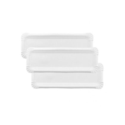 BANDEJAS BLANCAS PARA TRONCOS A-3 (PAQUETE 100Uds)