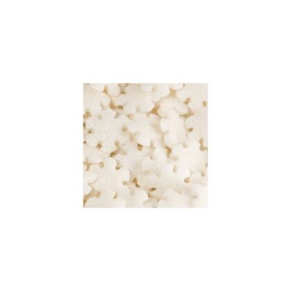 CONFETIS COPOS DE NIEVE PERLADO (BOTE 1Kg)