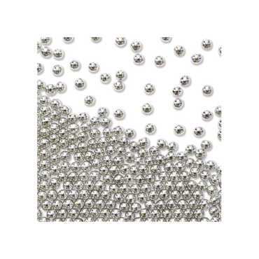 PERLAS PLATEADAS Nº1 Ø0.4CM (BOTE 25g)