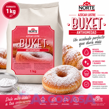 AZÚCAR BUKET ANTI HUMEDAD (BOLSA 1kg)