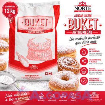 AZUCAR BUKET ANTI HUMEDAD (SACO 12Kg)