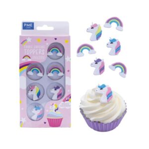 toppers-cupcake-fantasy-unicorn-blister-6uds