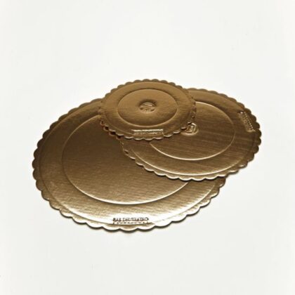 DISCO DE CARTÓN ORO EXTRA RÍGIDO Ø26cm (Ud)