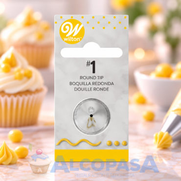 BOQUILLA WILTON Nº1 "REDONDA" (Ud)