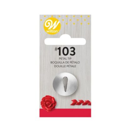 BOQUILLA WILTON Nº103 "PÉTALO" (Ud)
