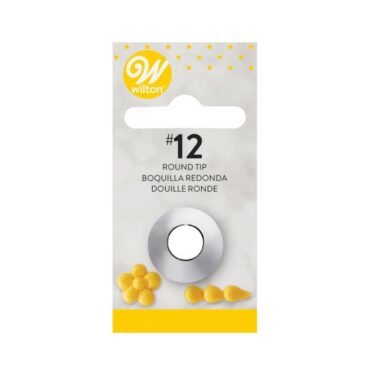 BOQUILLA WILTON Nº12 "REDONDA" (Ud)