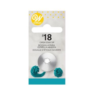 BOQUILLA WILTON Nº18 "ESTRELLA" (Ud)