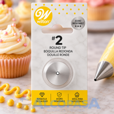 BOQUILLA WILTON Nº2 "REDONDA" (Ud)