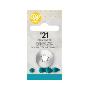 BOQUILLA WILTON Nº21 "ESTRELLA" (Ud)