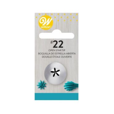 BOQUILLA WILTON Nº22 "ESTRELLA" (Ud)