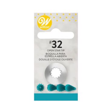 BOQUILLA WILTON Nº32 "ESTRELLA" (Ud)