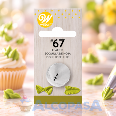 BOQUILLA WILTON Nº67 "HOJA" (Ud)