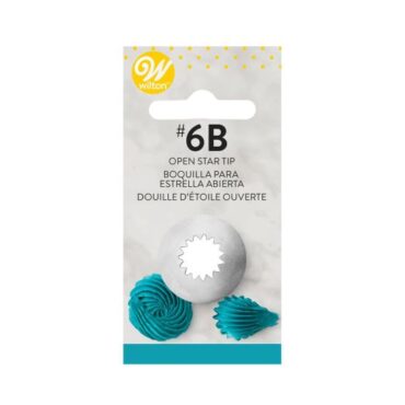 BOQUILLA WILTON Nº6B "ESTRELLA" (Ud)