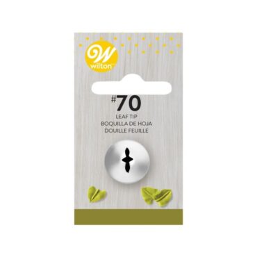 BOQUILLA WILTON Nº70 "HOJA" (Ud)