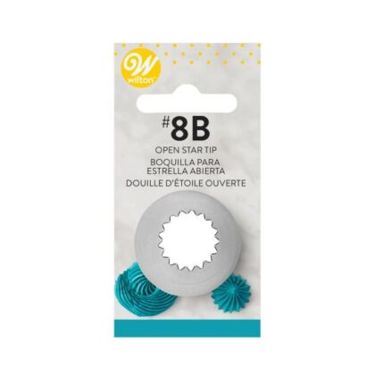 BOQUILLA WILTON Nº8B "ESTRELLA" (Ud)