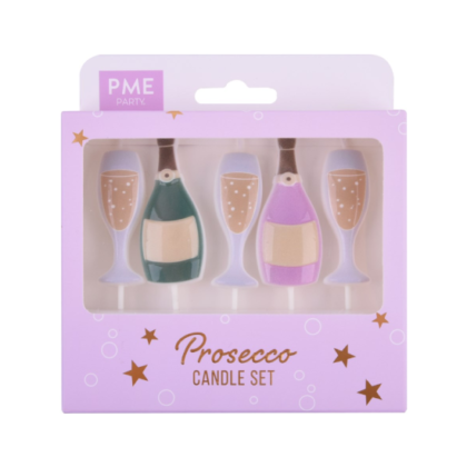 VELAS "PROSECCO" PME (SET 5Uds)