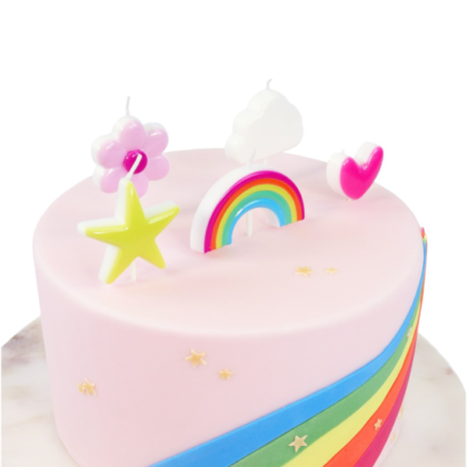 VELAS "RAINBOW" PME (SET 5Uds) - Imagen 2
