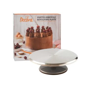 SOPORTE GIRATORIO METAL DECORA Ø31x9.5cm (ud)