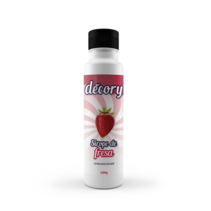 SIROPE DE FRESA DECORY (BOTE 1.2Kg)