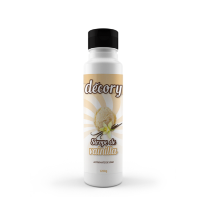 SIROPE DE VAINILLA DECORY (BOTE 1.20Kg)