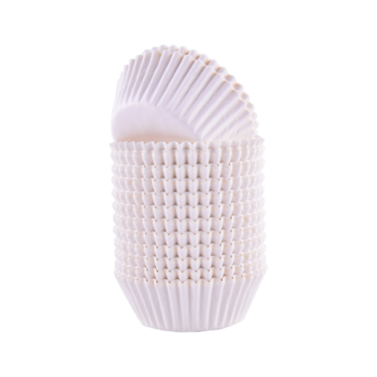 CÁPSULAS CUPCAKE BLANCAS PME (BLISTER 300Uds)