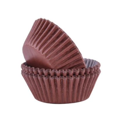 CÁPSULAS CUPCAKE MARRÓN CHOCO PME (BLISTER 60Uds)