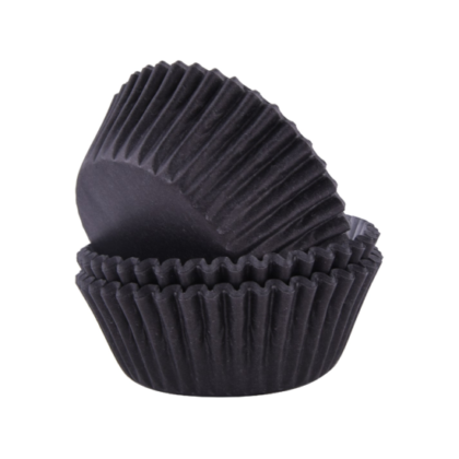 CÁPSULAS CUPCAKE NEGRAS PME (BLISTER 60Uds)