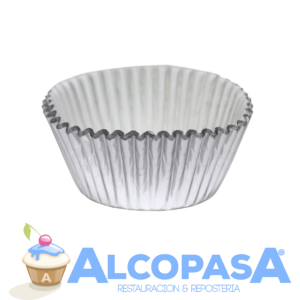 capsulas-cupcake-plateada-pme-blister-30uds