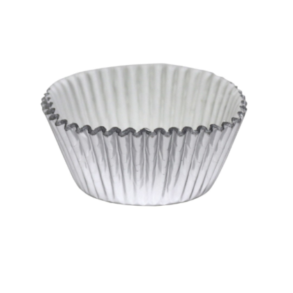 CÁPSULAS CUPCAKE PLATEADA PME (BLISTER 30Uds)