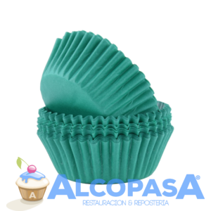 capsulas-cupcake-verde-pme-blister-60uds