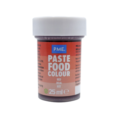 COLORANTE EN PASTA PME ROJO BAYA (BOTE 25ml)