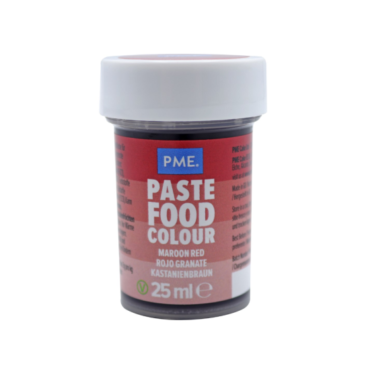 COLORANTE EN PASTA PME ROJO GRANATE (BOTE 25ml)