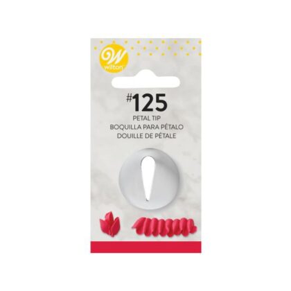 BOQUILLA WILTON Nº125 "PÉTALO" (Ud)