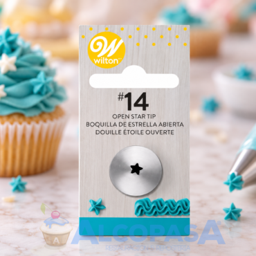 BOQUILLA WILTON Nº14 "ESTRELLA" (Ud)