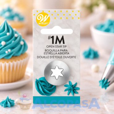 BOQUILLA WILTON Nº1M "ESTRELLA" (Ud)