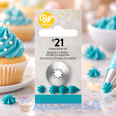BOQUILLA WILTON Nº21 "ESTRELLA" (Ud)